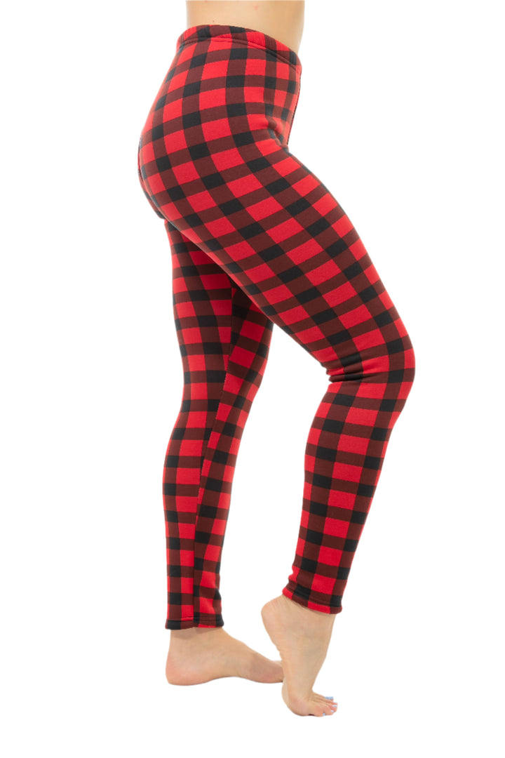 Red Plaid - Cozy Lined