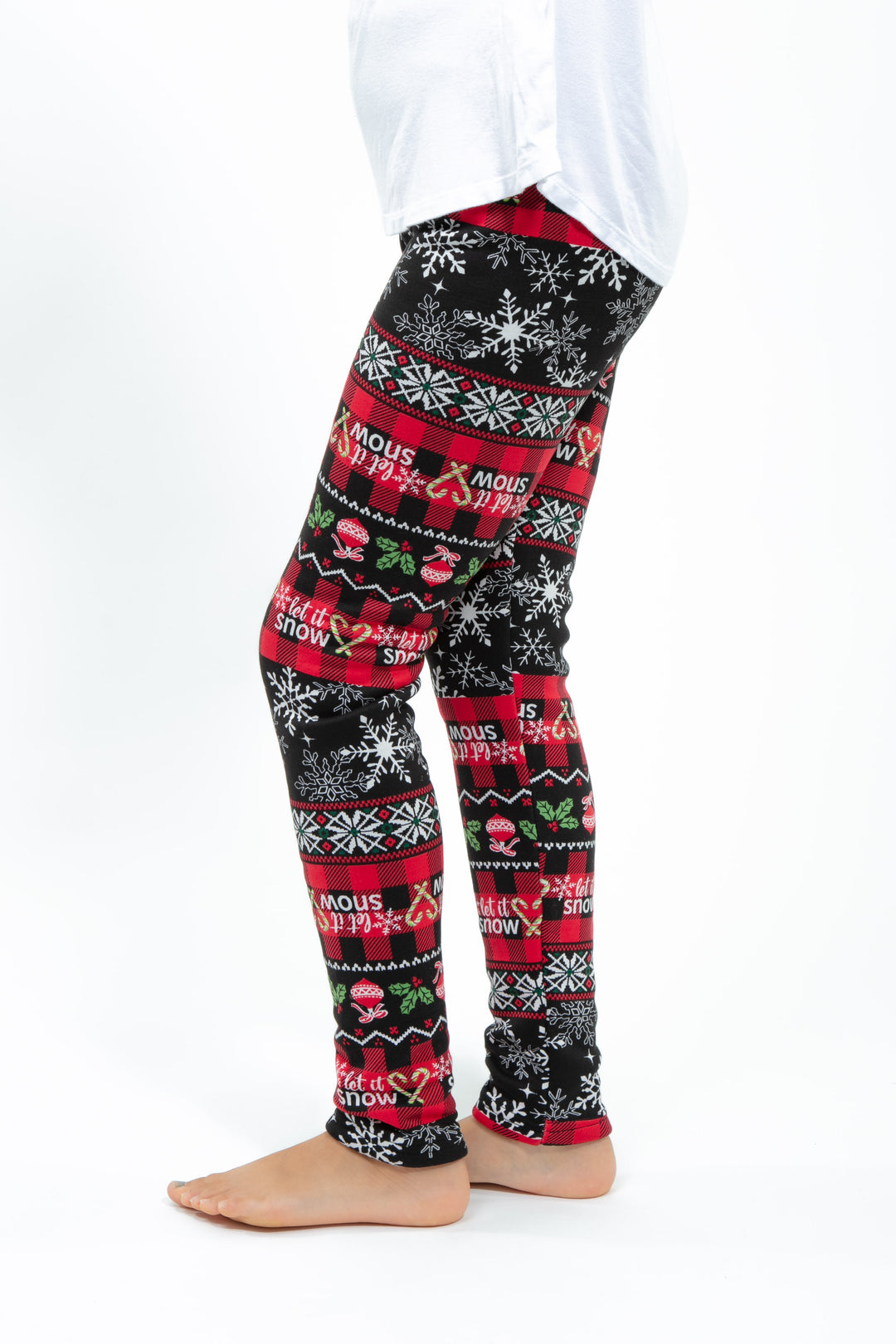 Xmas Plaid Kid's - Cozy Lined