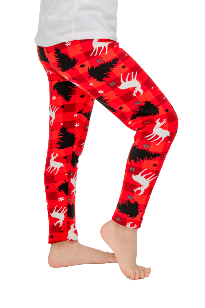 Christmas Moose Kid's - Cozy Lined