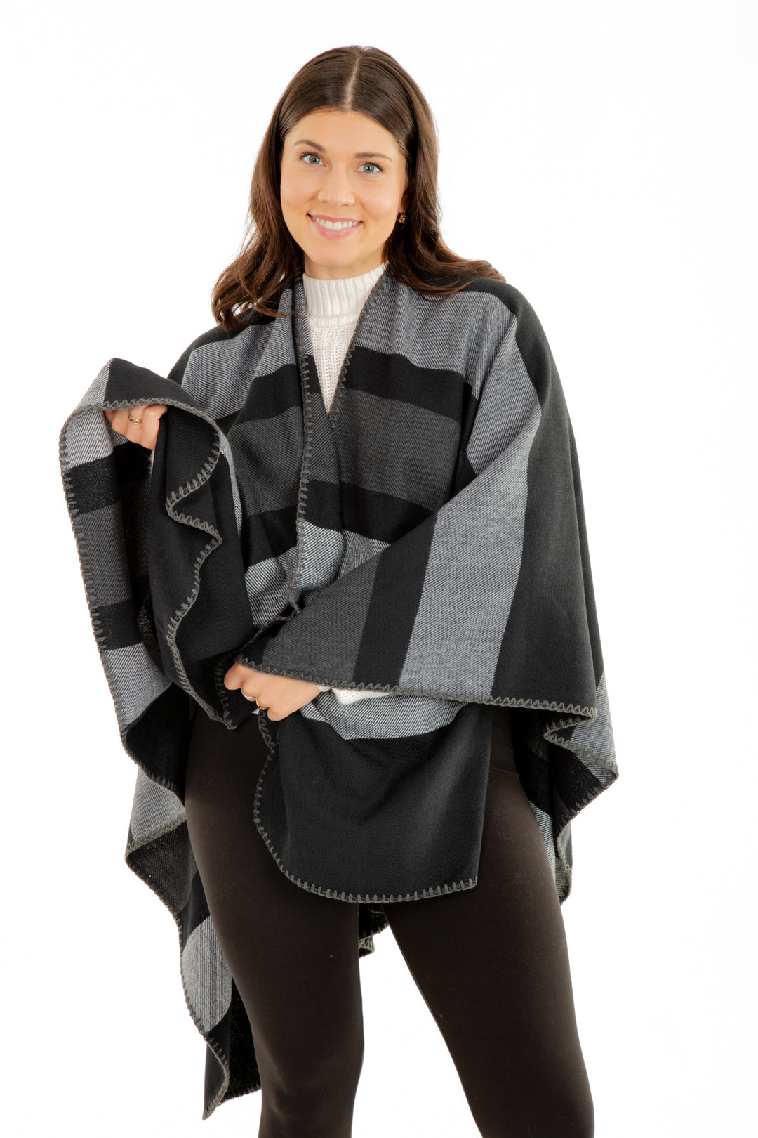 Ebba - Poncho Scarf