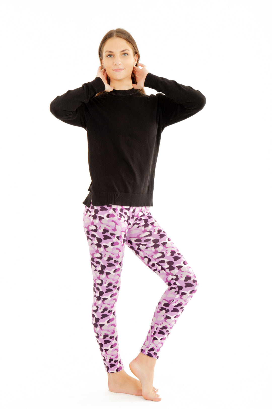 Purple Leopard - Cozy Lined