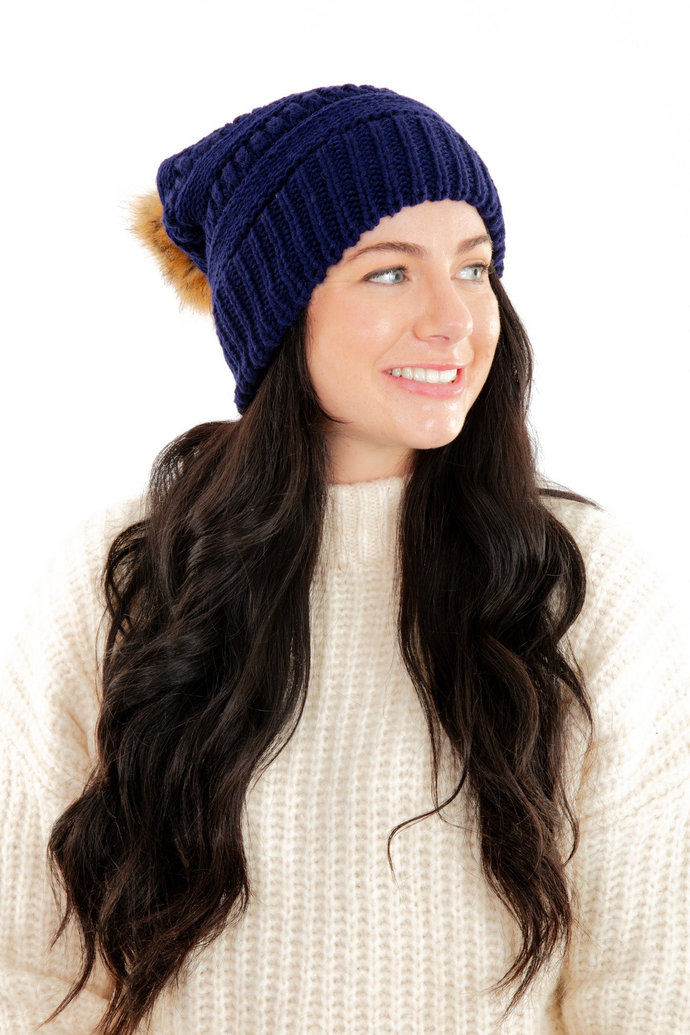 Black - Cozy Slouchy Beanie