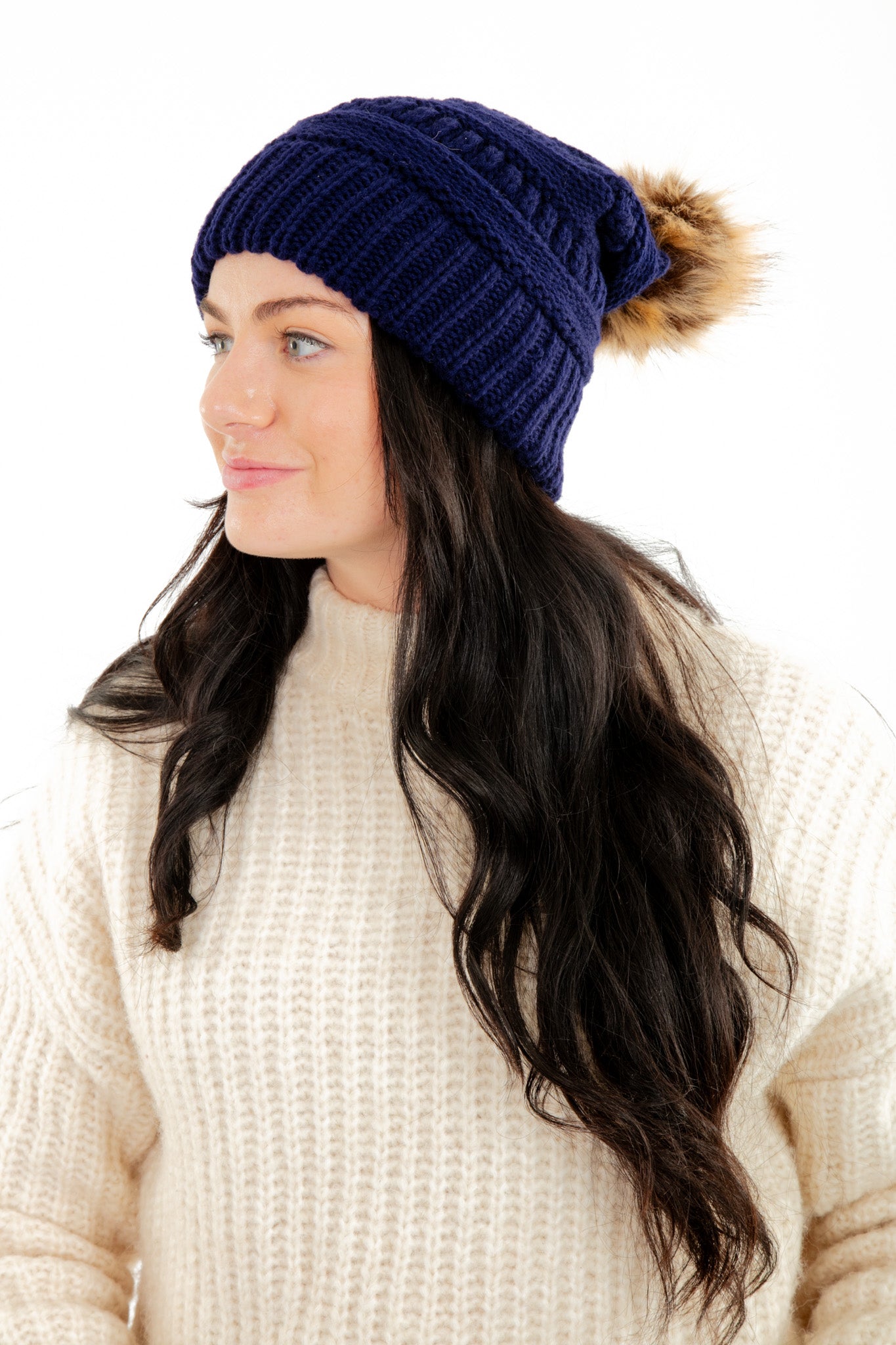 Black - Cozy Slouchy Beanie