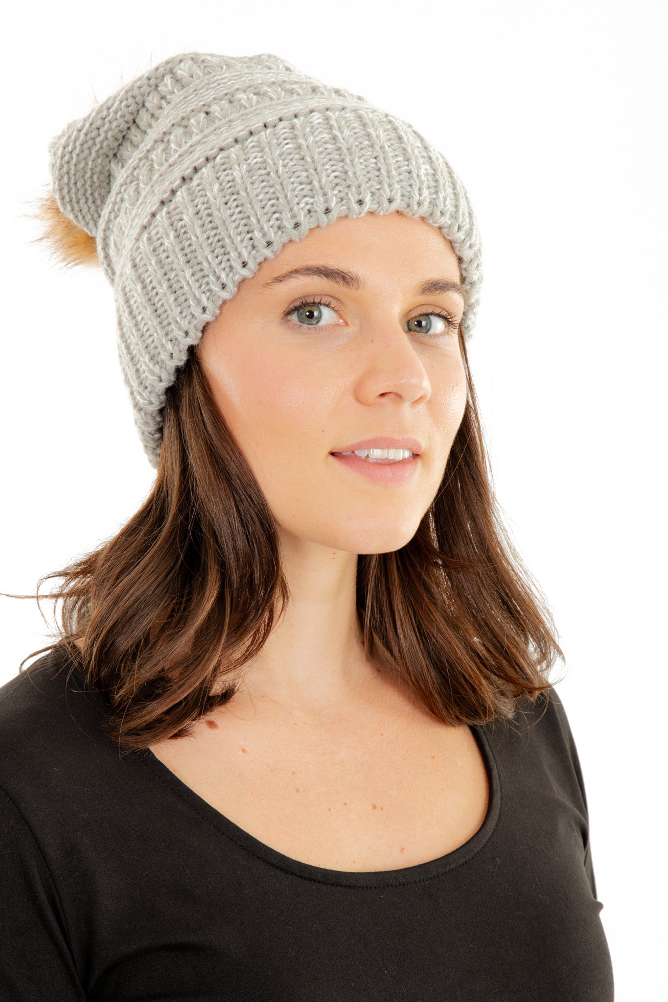 Black - Cozy Slouchy Beanie