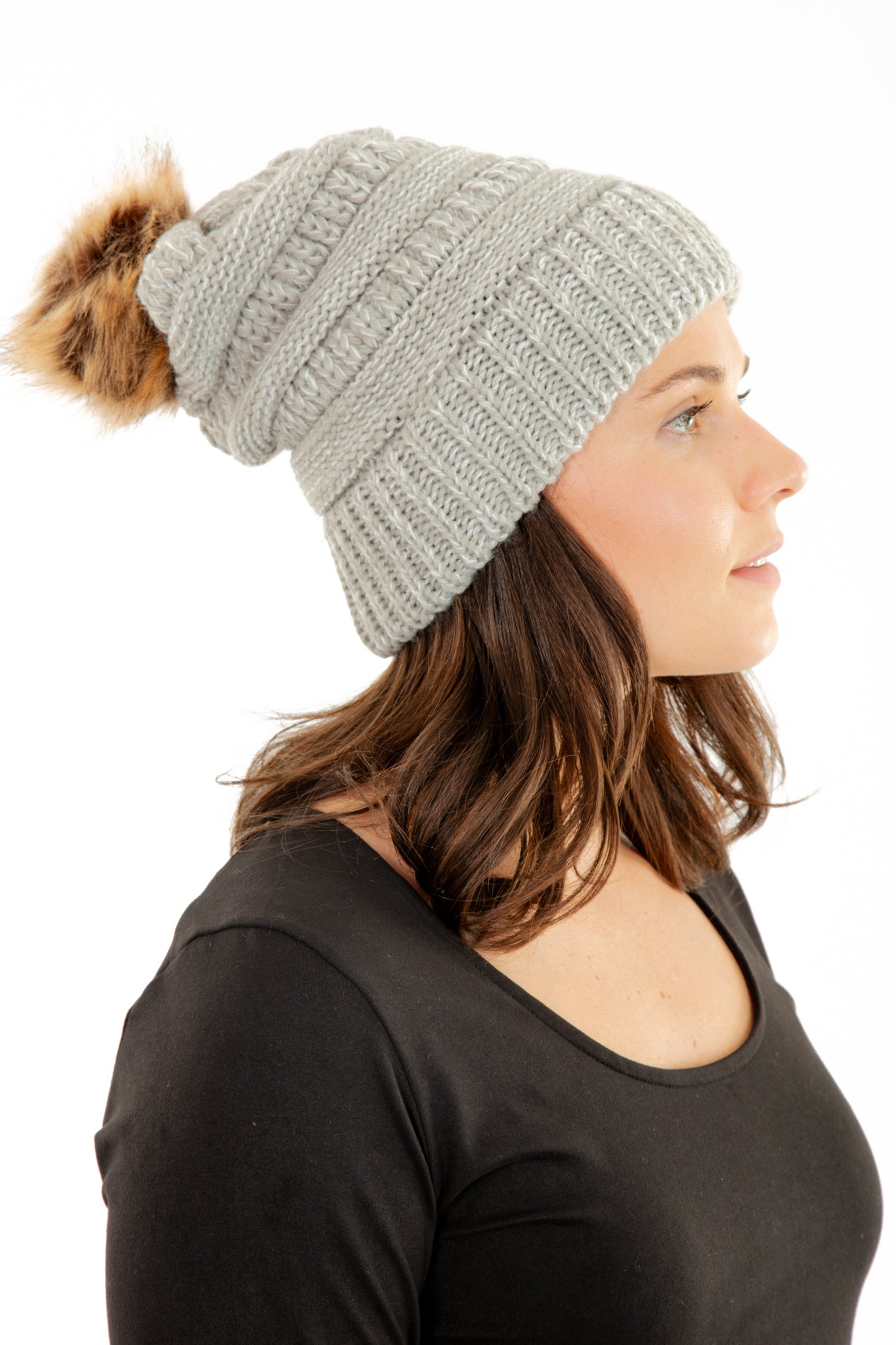 Black - Cozy Slouchy Beanie