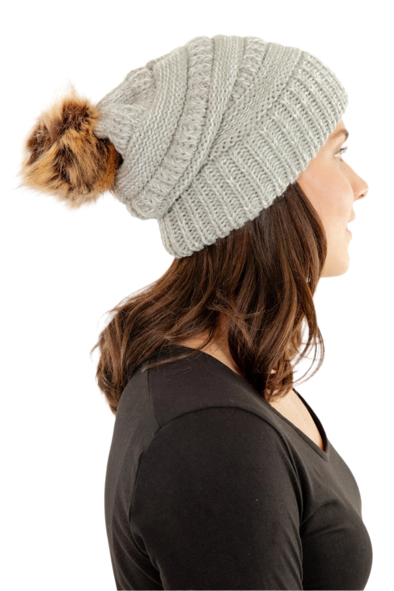 Black - Cozy Slouchy Beanie