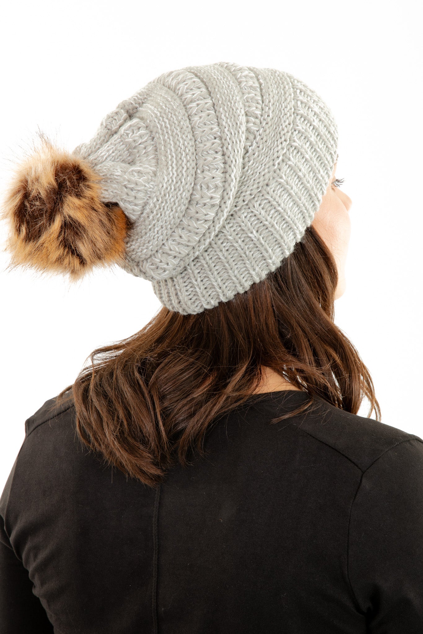 Black - Cozy Slouchy Beanie