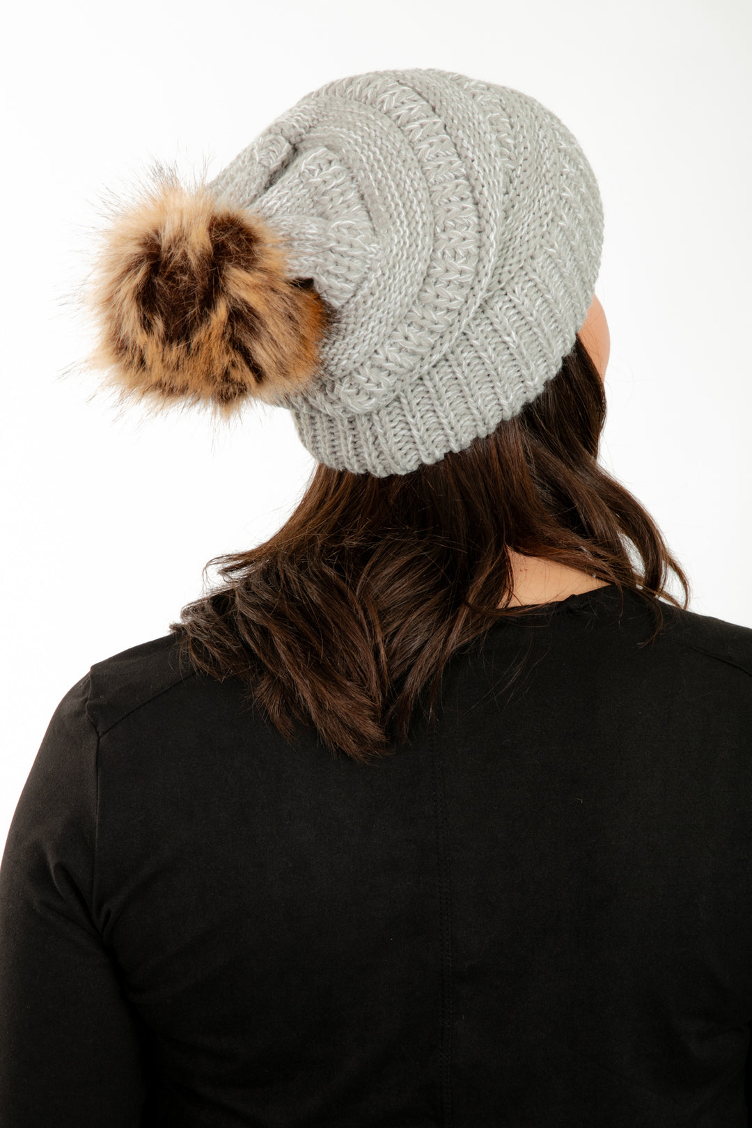 Grey - Cozy Slouchy Beanie