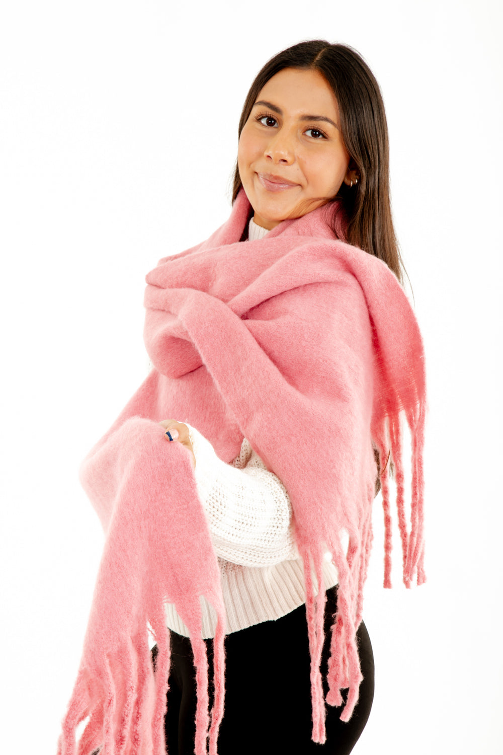 Just Cozy Bouclé Scarf- Comfy and Cozy - Main Image