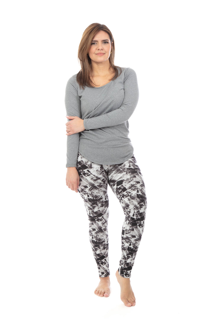 Flower Field - Leggings doublés confortables