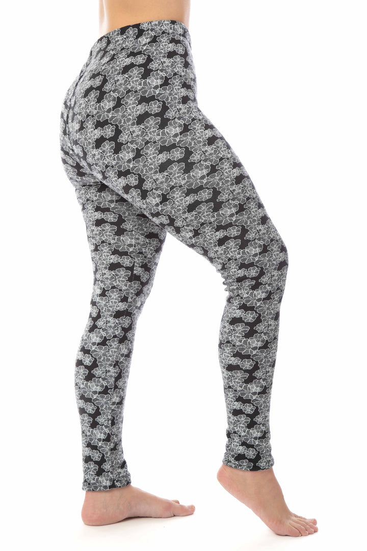 Flower Field - Leggings doublés confortables
