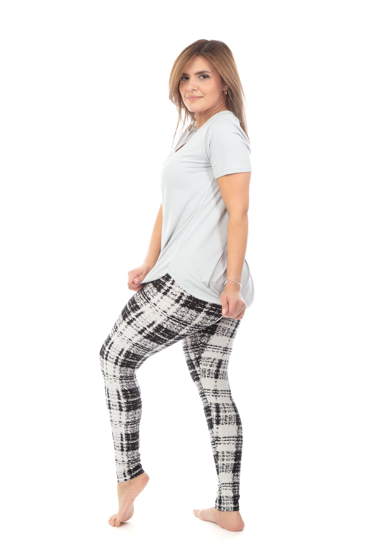 Plaid Print - All Season Leggings