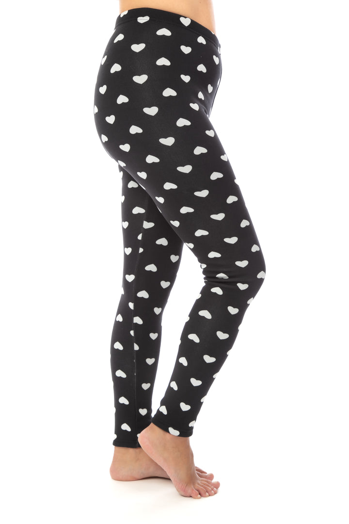 White Love - Cozy Lined Leggings