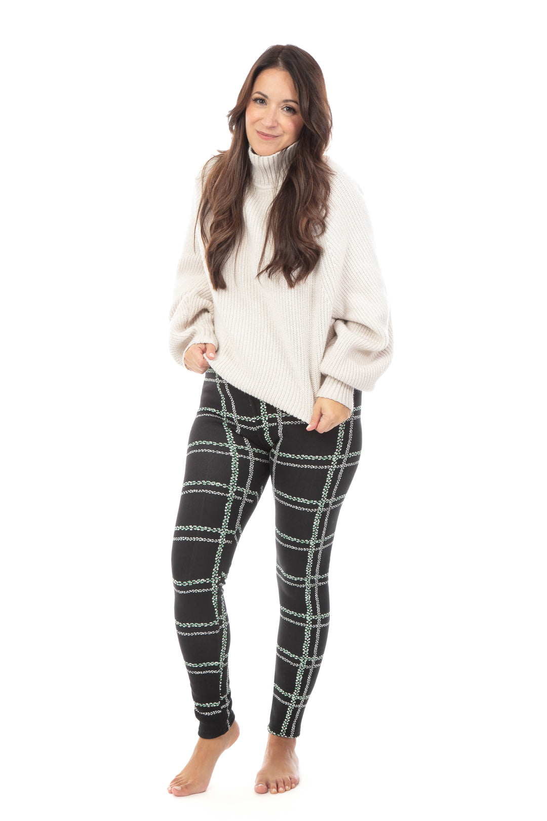 Flower Field - Leggings doublés confortables