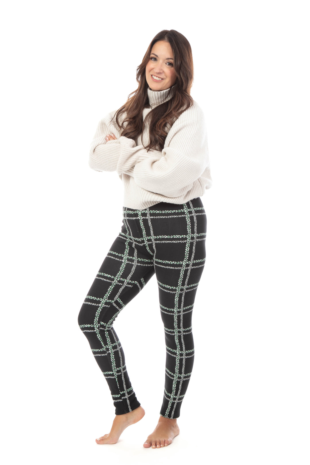 Flower Field - Leggings doublés confortables