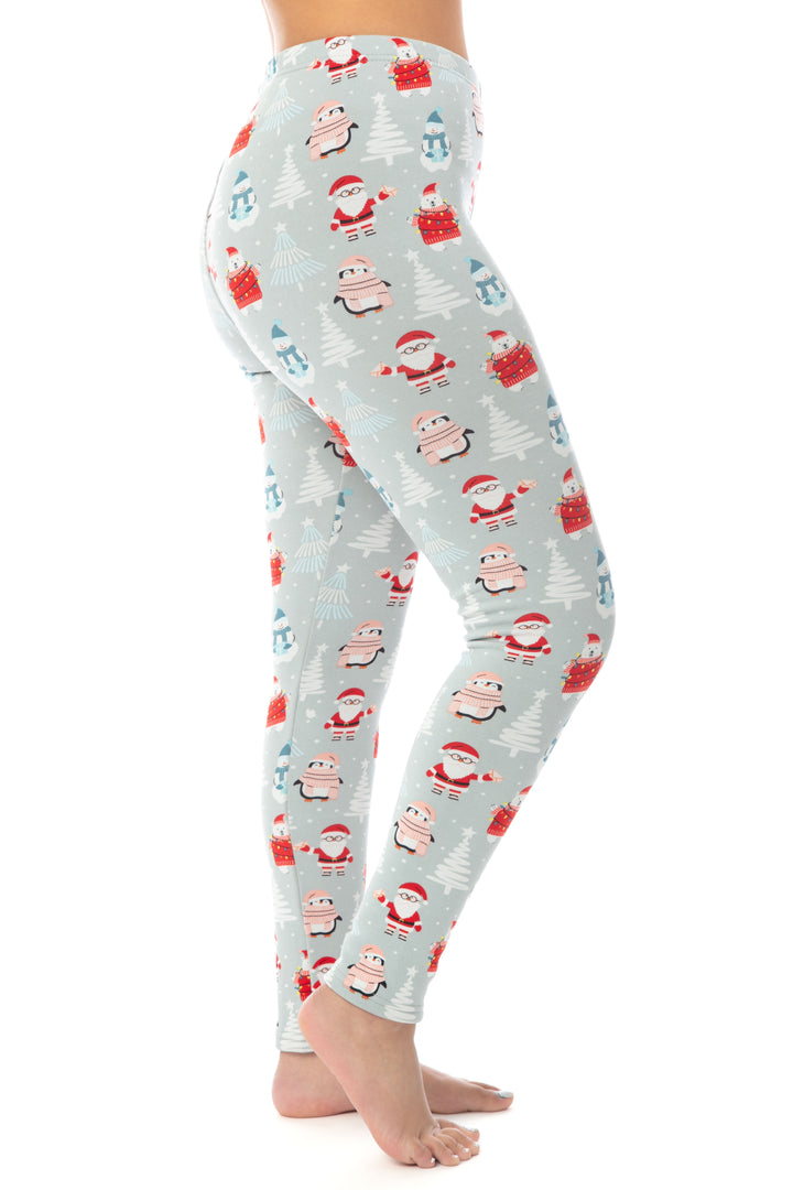 Happy Village - Cozy Lined Leggings