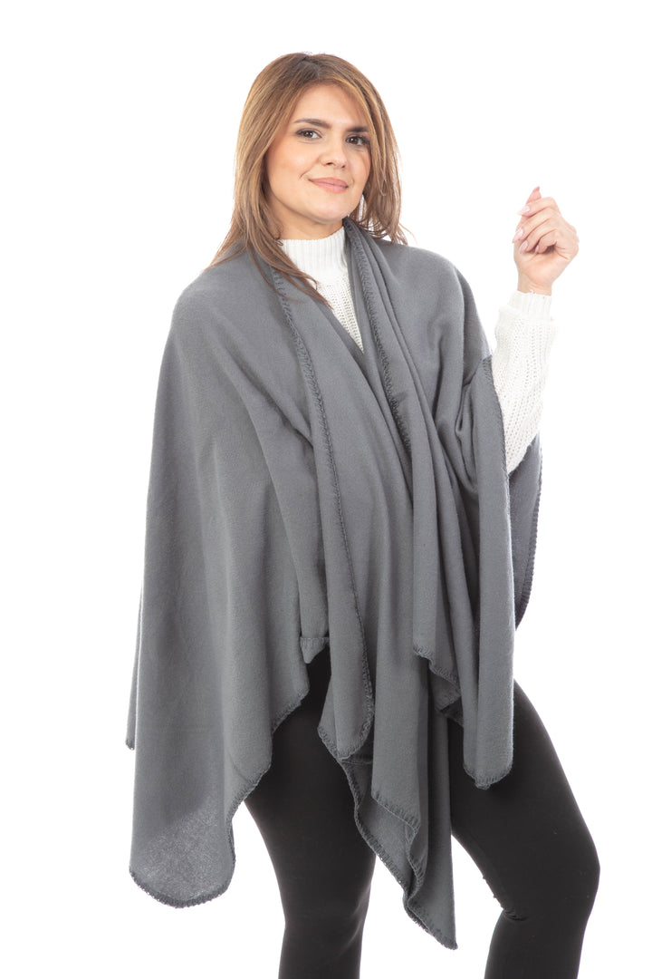 Héli - Écharpe Poncho