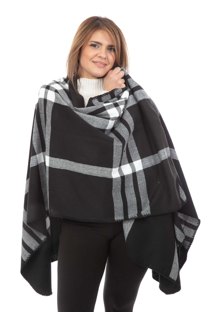 Damaris - Poncho Scarf