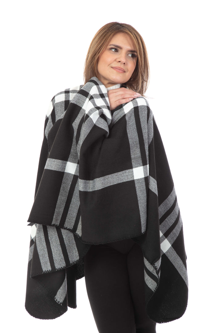 Damaris - Poncho Scarf