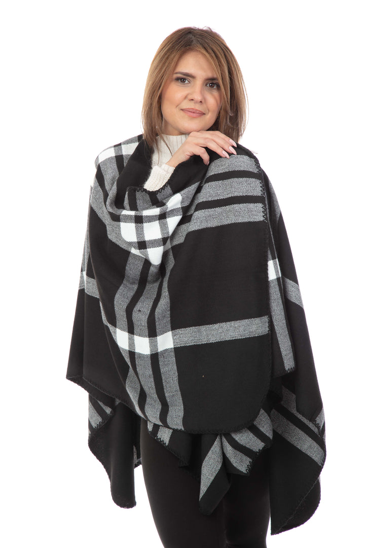 Damaris - Poncho Scarf