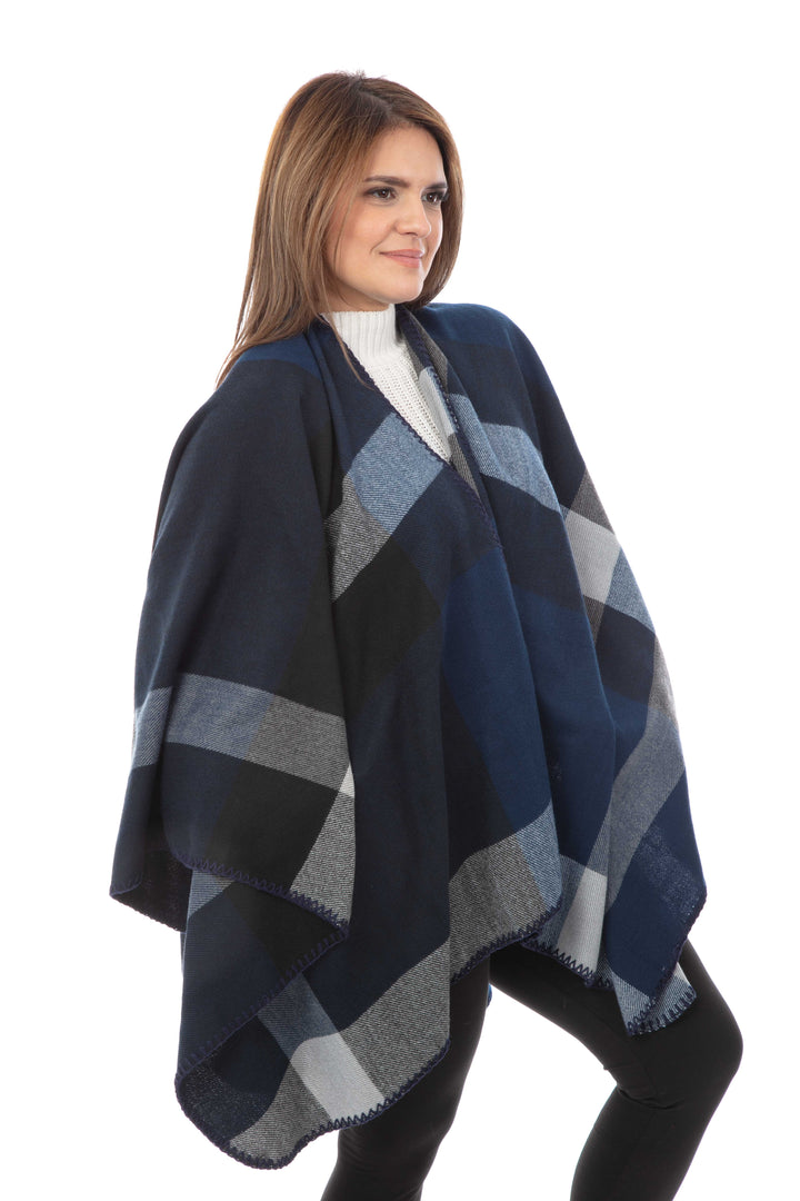 Ellie - Écharpe Poncho