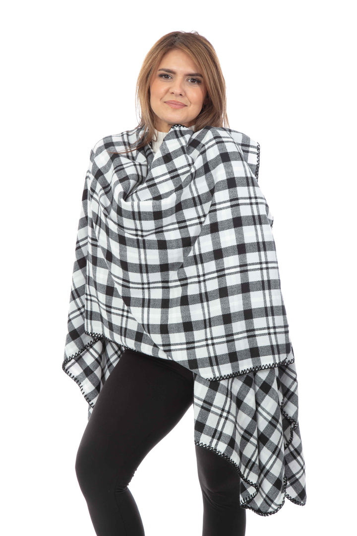 Bruna - Poncho Scarf
