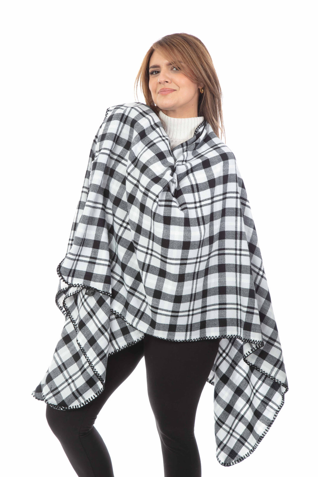 Bruna - Poncho Scarf