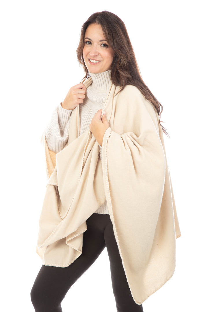 Héli - Écharpe Poncho