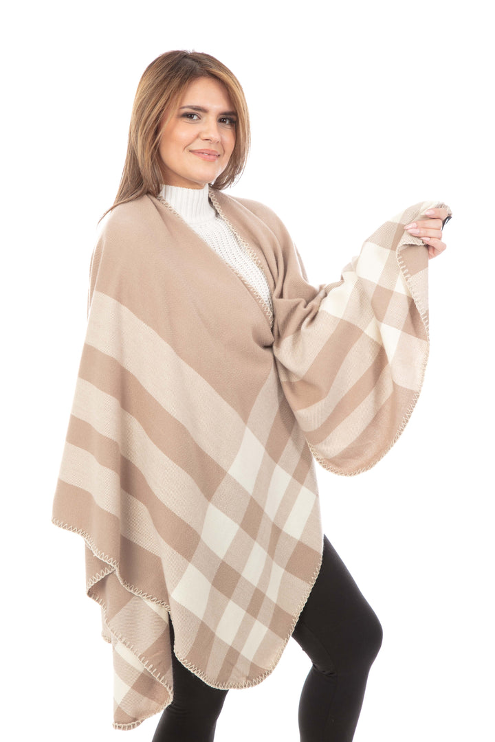 Héli - Écharpe Poncho