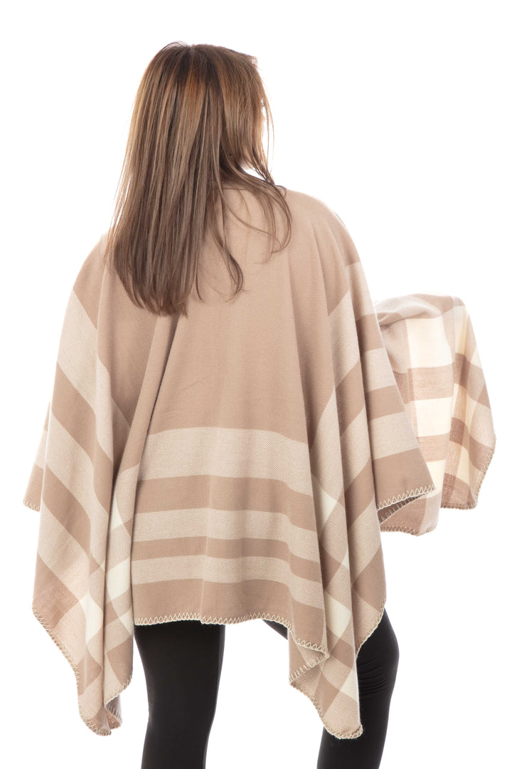 Héli - Écharpe Poncho