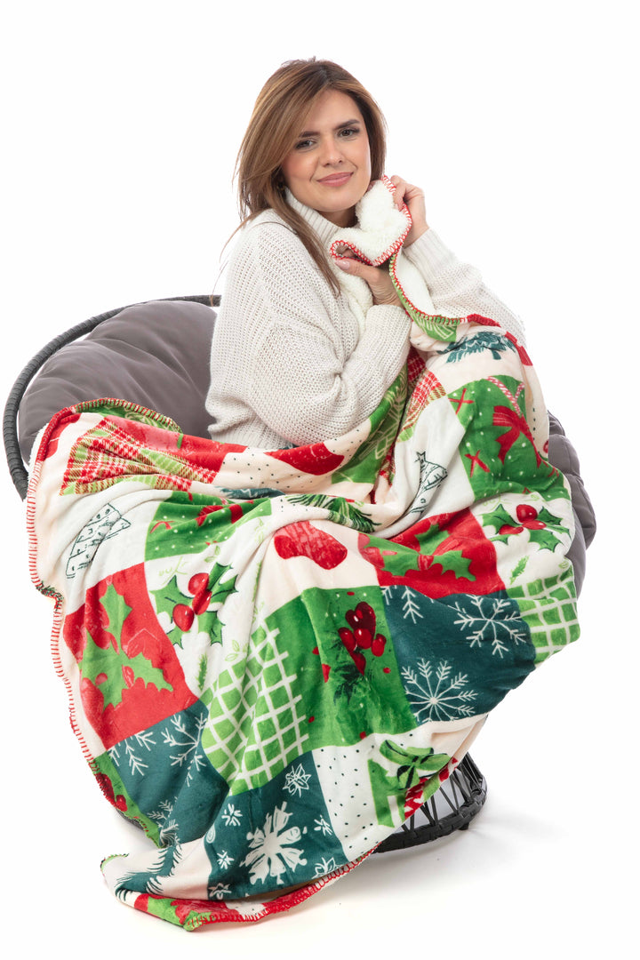 Enchanted Christmas - Sherpa Blanket