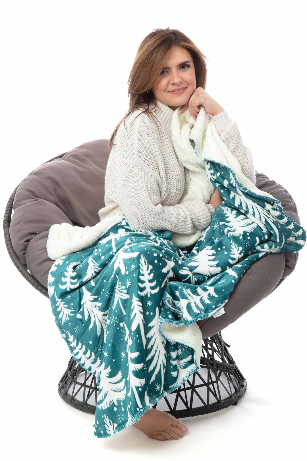 Christmas Eve - Sherpa Blanket