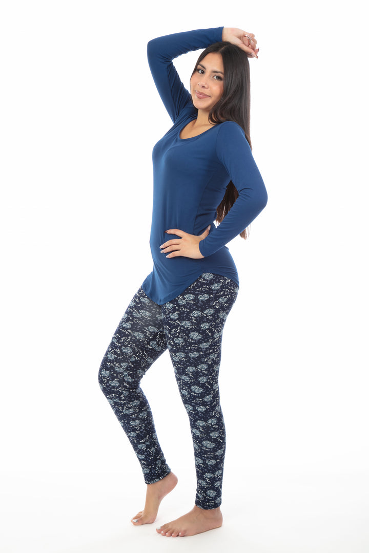 Flower Field - Leggings doublés confortables