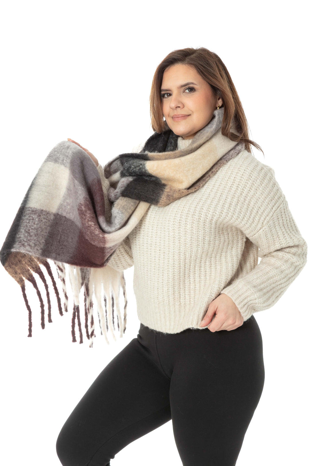 Aitana - Bouclé Scarf
