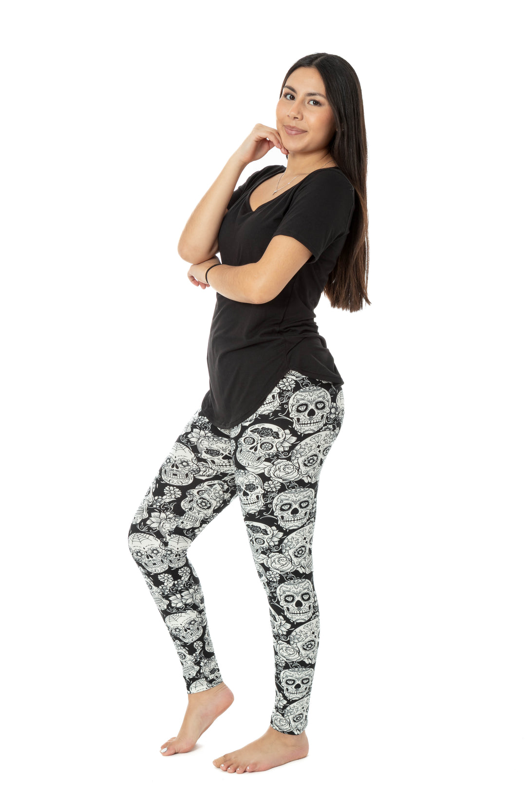 White Skull - All Season Leggings