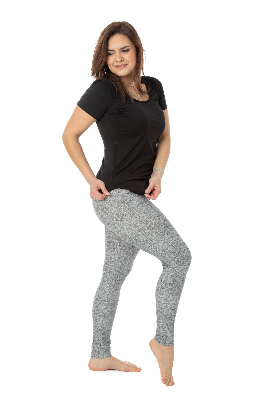 Speckled Gray - All Season Leggings