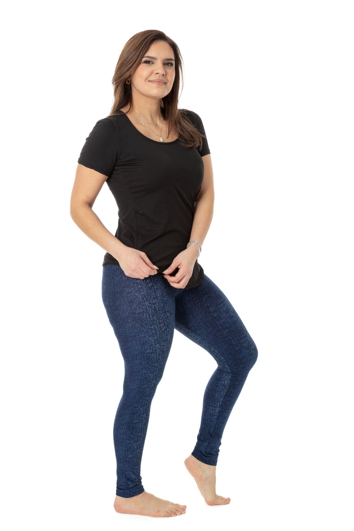 Dyed Denim - All Season Leggings