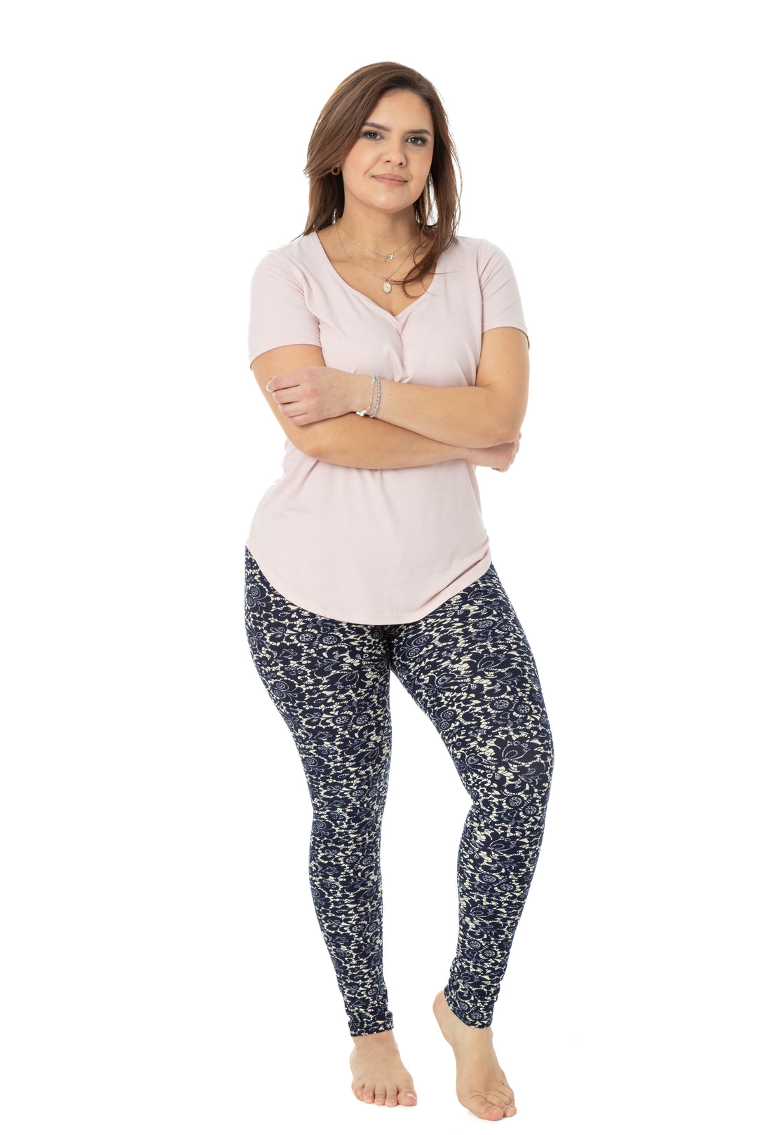 Blue Pattern - All Season Leggings