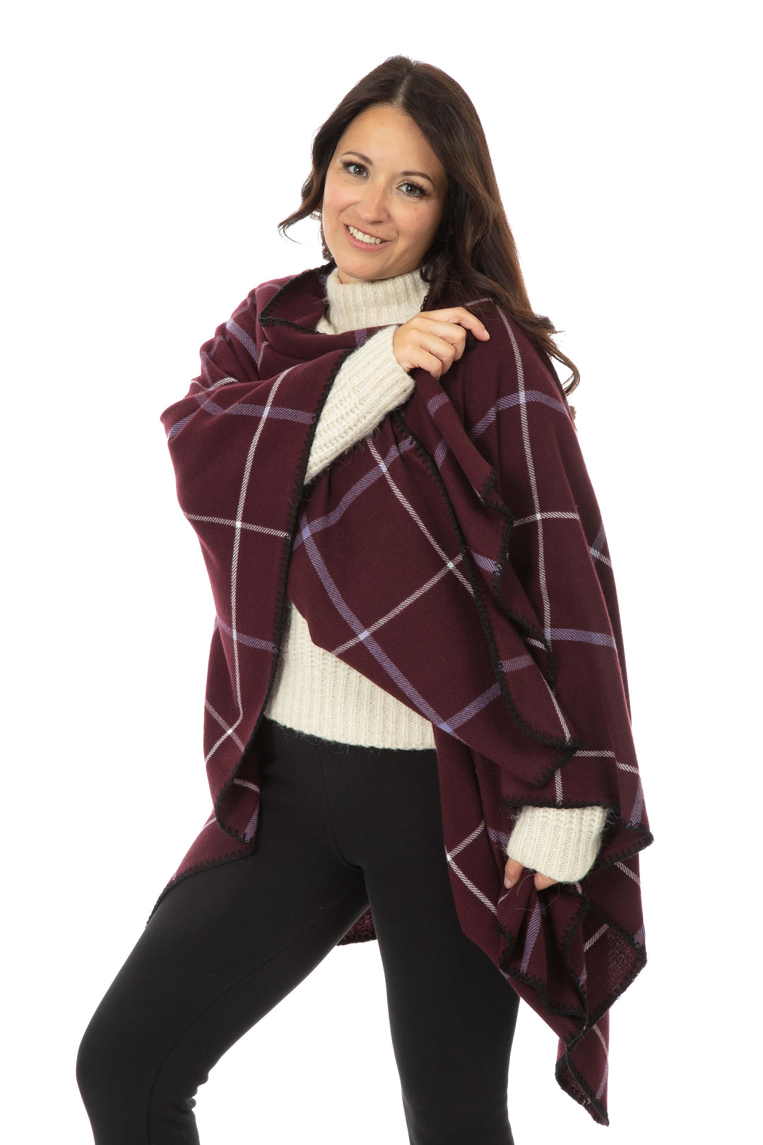 Martina - Écharpe Poncho