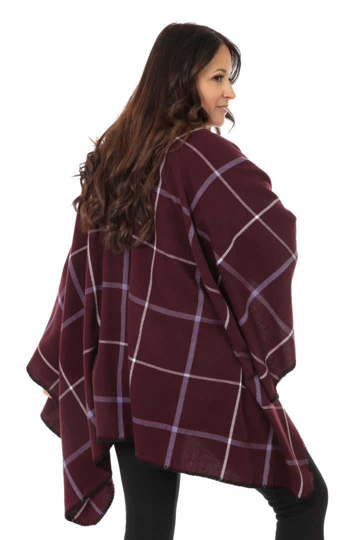 Martina - Écharpe Poncho