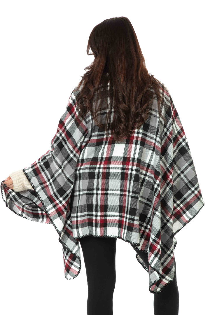 Lina - Écharpe Poncho