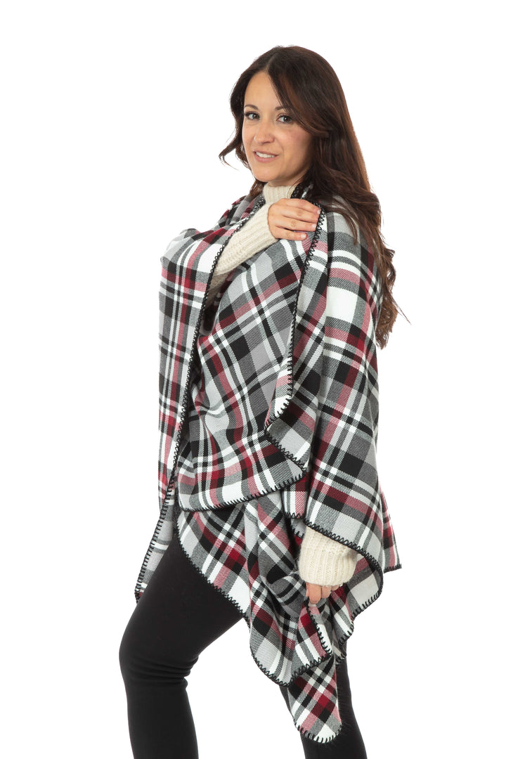 Lina - Écharpe Poncho