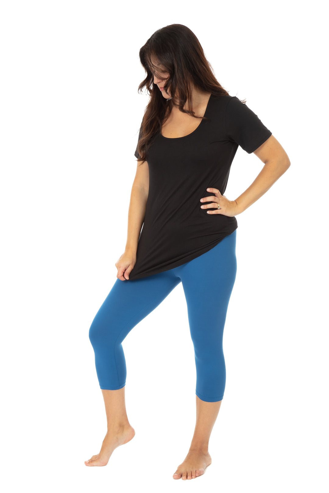 Bleu Royal - Capris