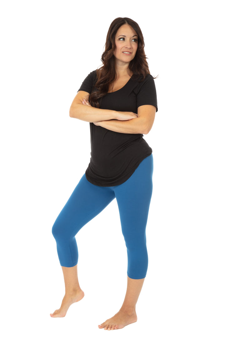Bleu Royal - Capris