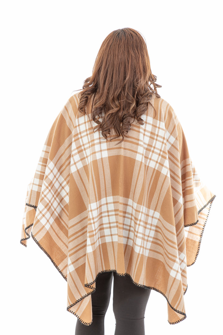 Jolene - foulard poncho