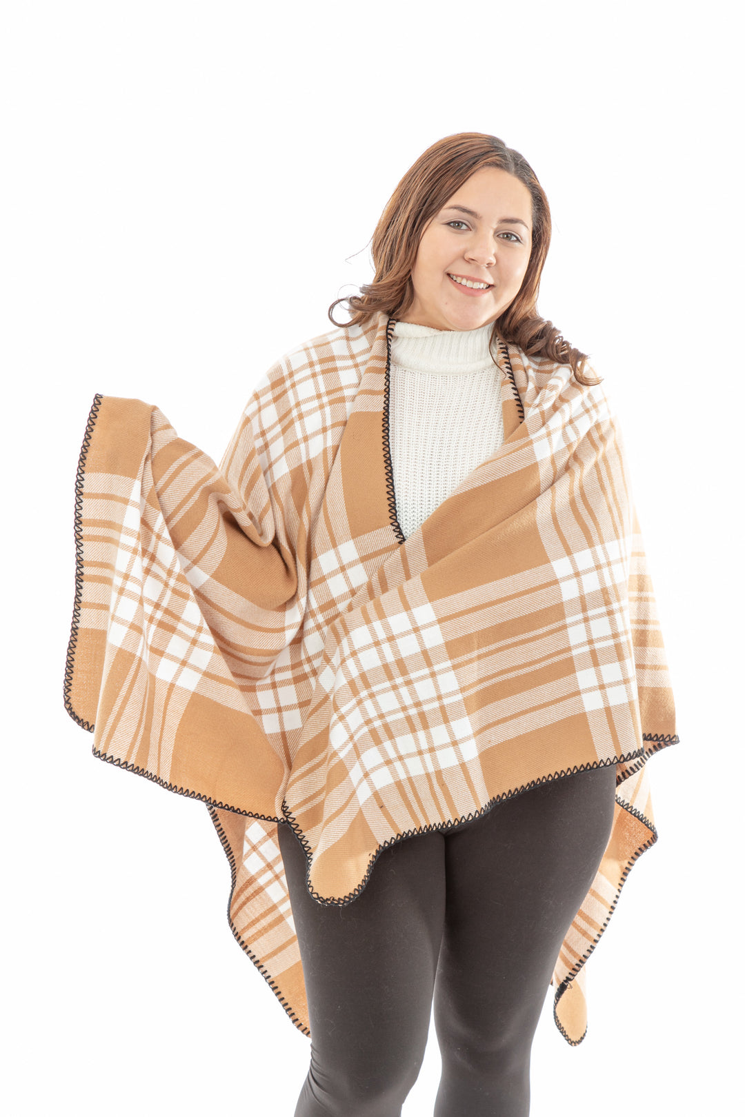 Jolene - foulard poncho