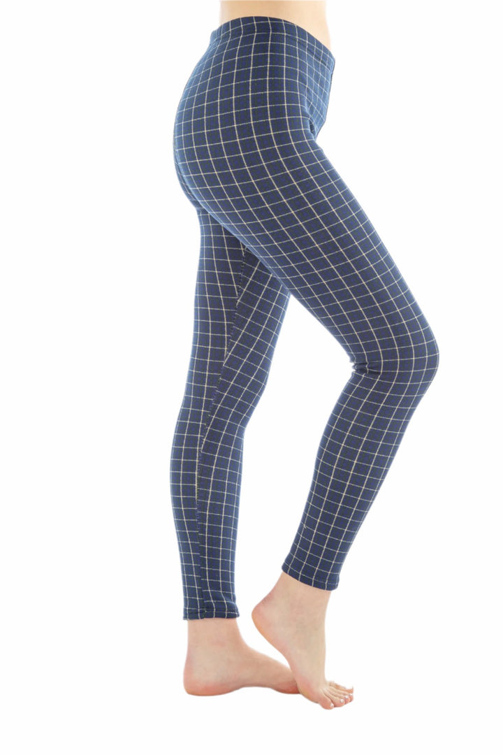 Blue Checkers - Cozy Lined