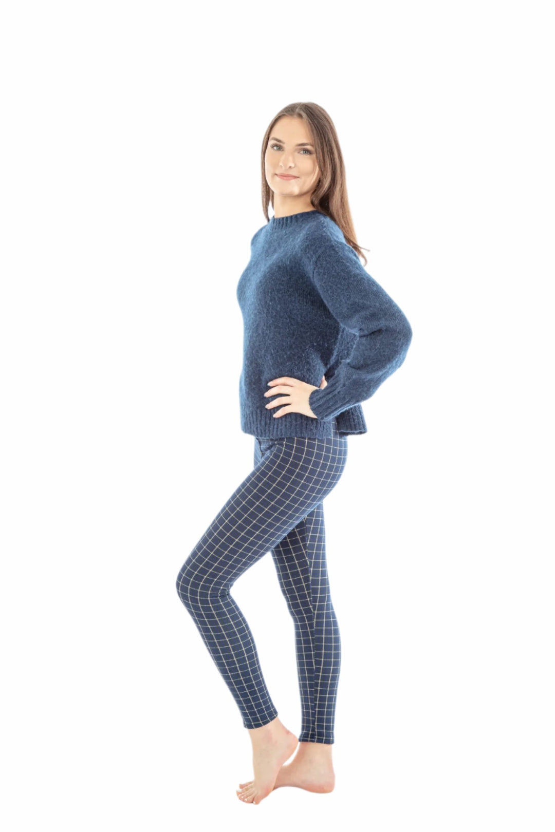 Blue Checkers - Aigné confortable