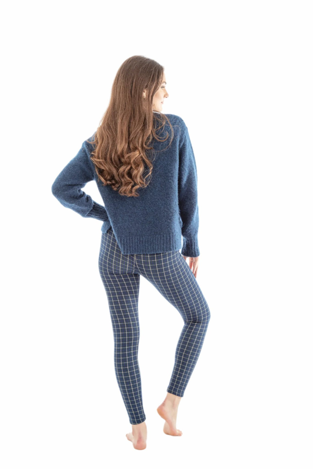 Blue Checkers - Cozy Lined