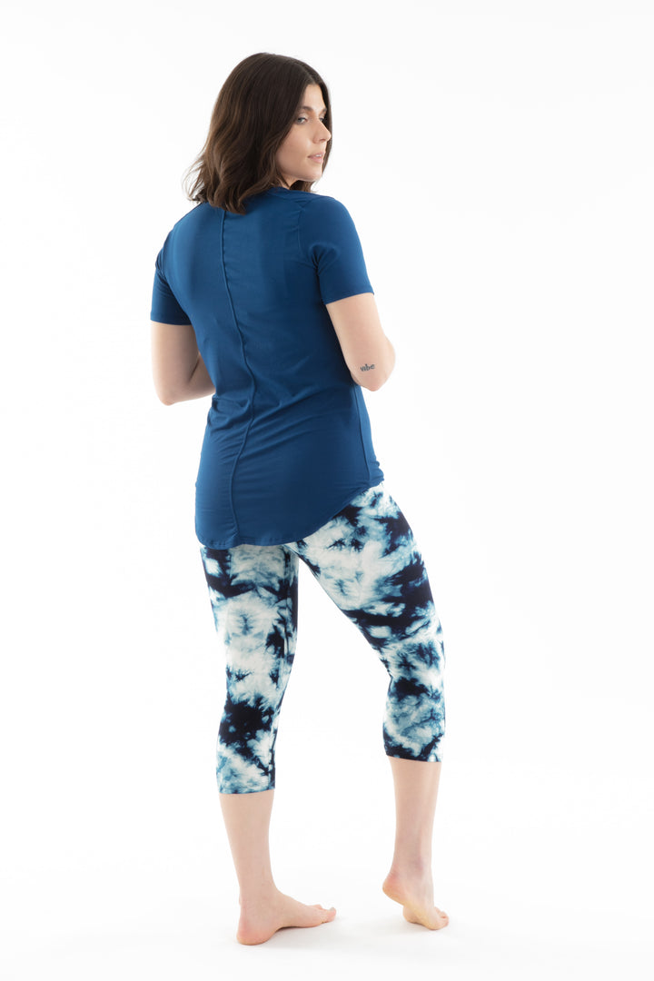 Navy Blue Dye - Capris